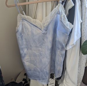 Abercrombie and Fitch Lace Trim satin cami